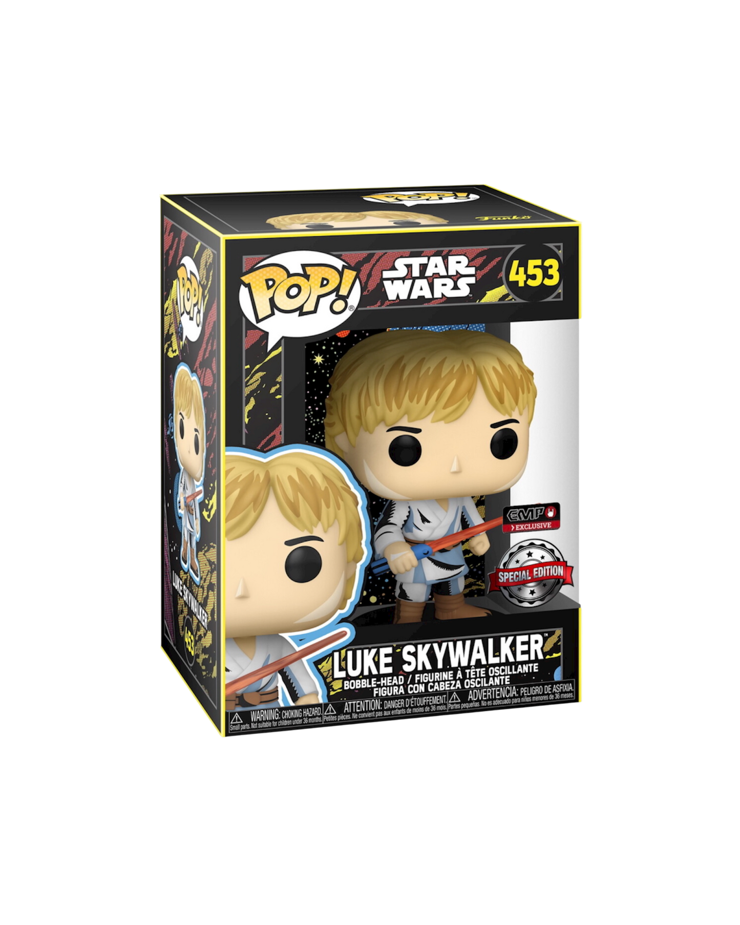 Funko Pop! 453 Luke Skywalker | EMP | Special Edition