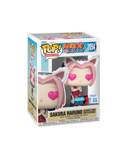 Funko Pop! 2054 Sakura Haruno (Sasuke’s paw Encyclopedia) | Special Edition | Fall Convention 2025