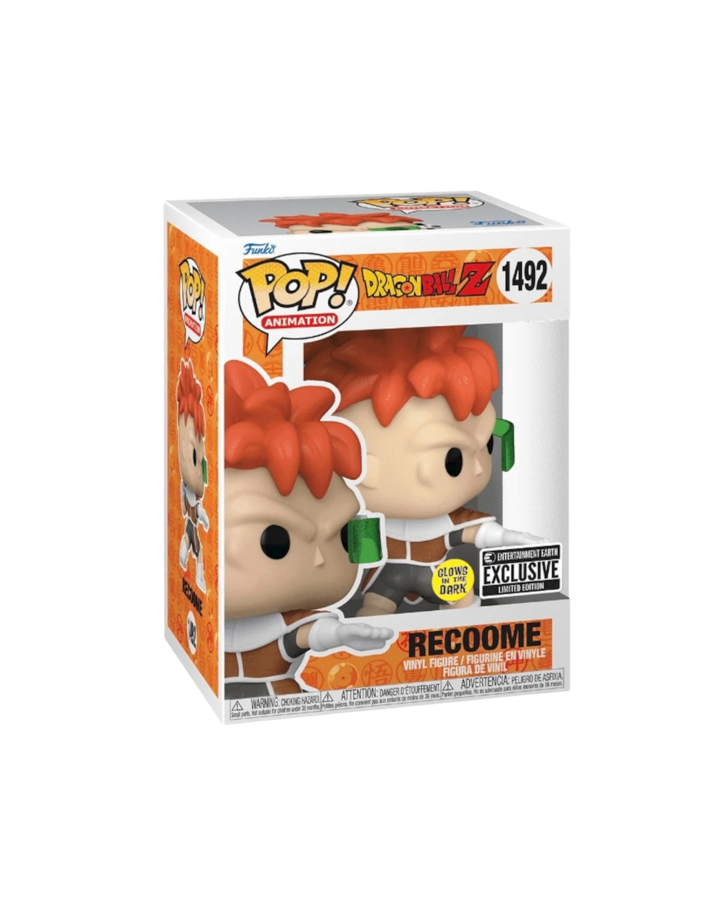 Funko Pop! 1492 Recoome | Entertainment Exclusive | Glows in the dark