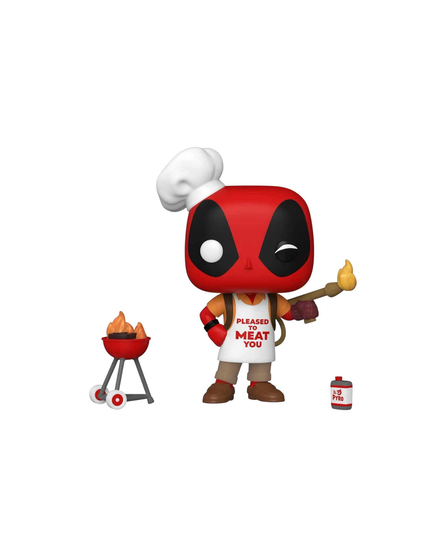 Funko Pop! 774 Deadpool backyard grilled