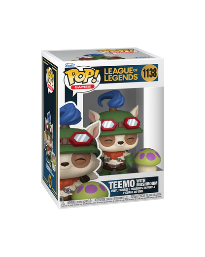 Funko Pop! 1138 Teemo with mushroom (Pre-Order)