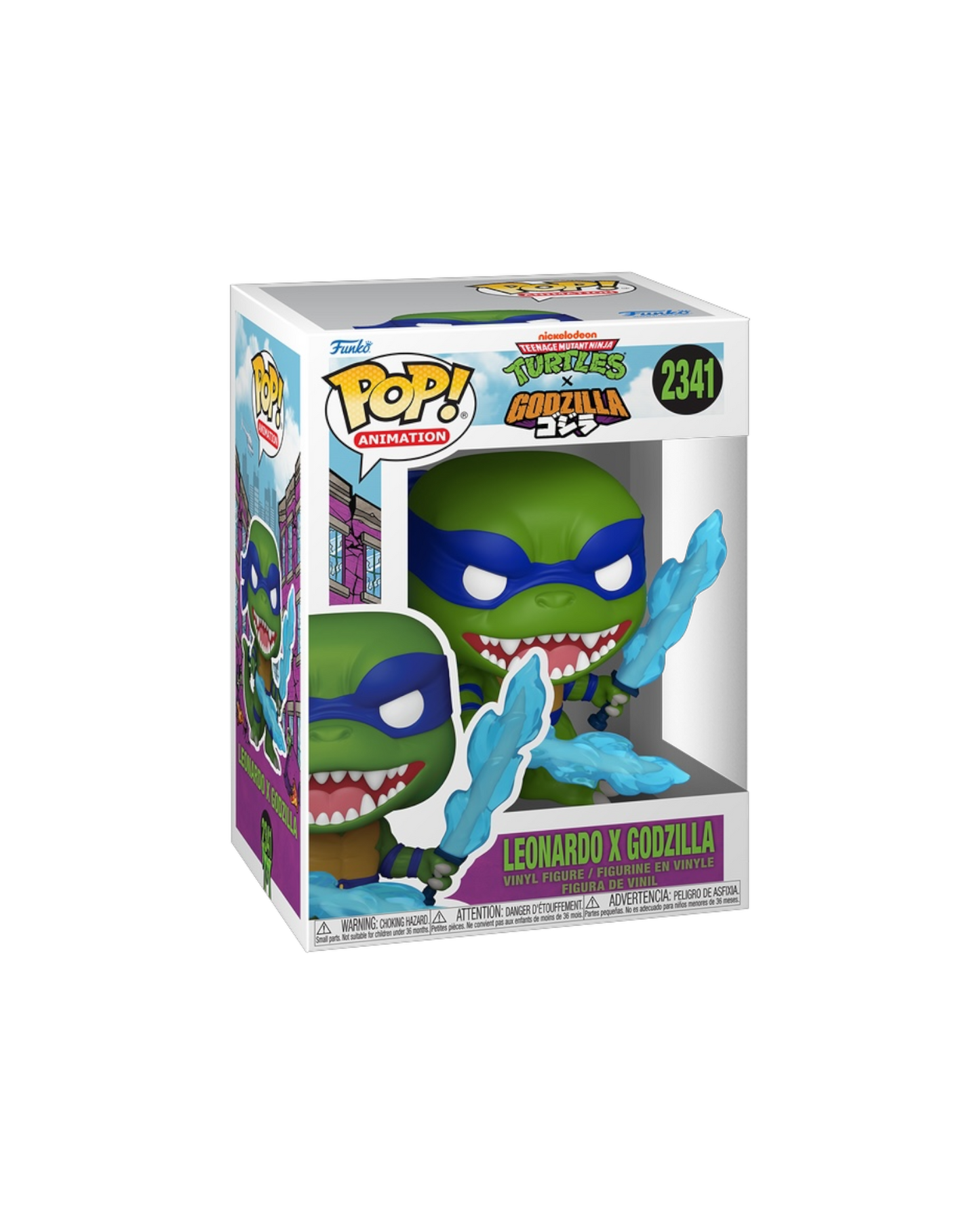 Funko Pop! 2341 Leonardo x Godzilla (Pre-Order)