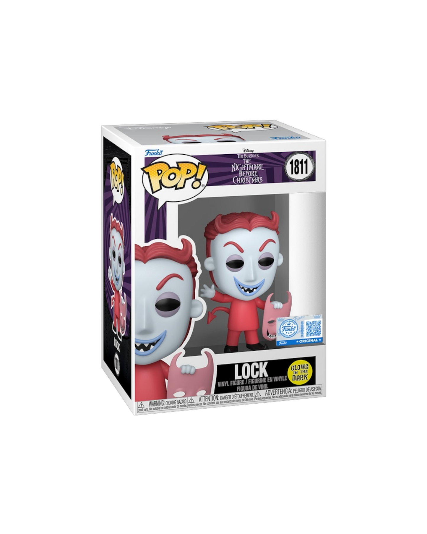 Funko Pop! 1811 Lock | Special edition | Glows in the dark (Pre-Order)