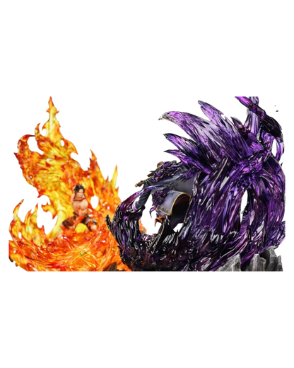 Ace vs Marshall D.Teach Statue | Studio Badges | Resin Statue | Scale 1:6 (Pre-Order)