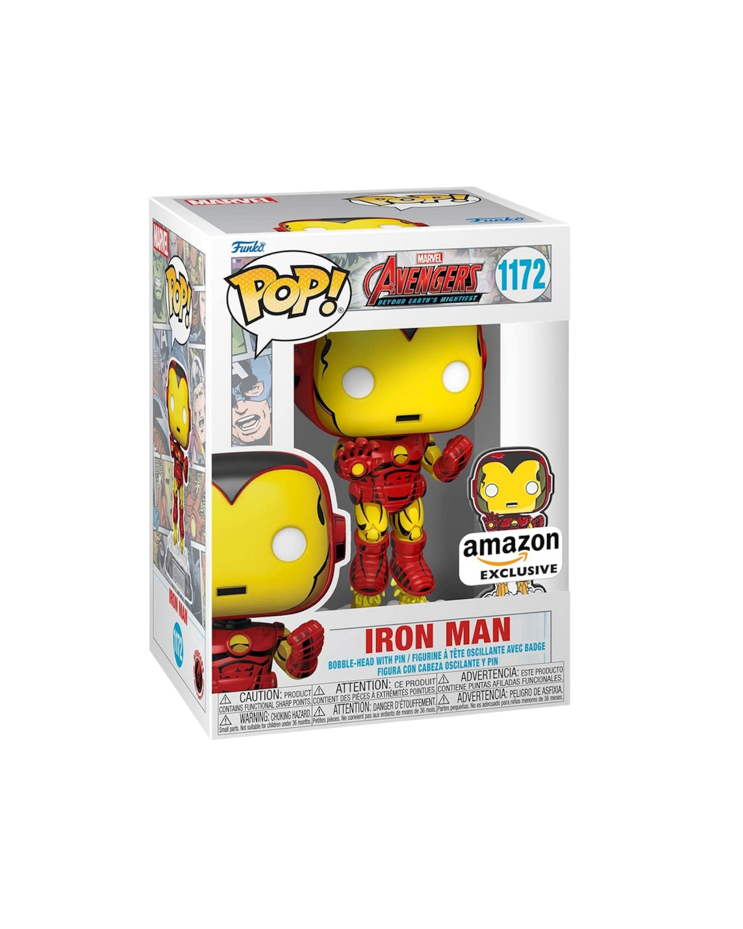 Funko Pop! 1172 Iron Man | Amazon Exclusive