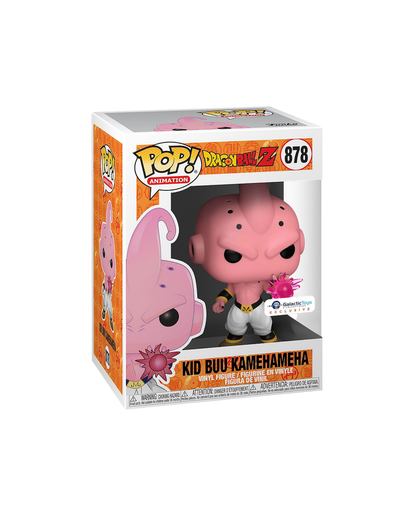 Funko Pop! 878 Kid Buu kamehameha |  Galactic Toys exclusive