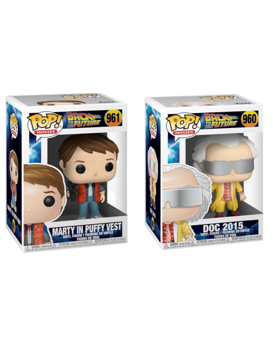 LOTTO UNICO Funko Pop! Back to the Future