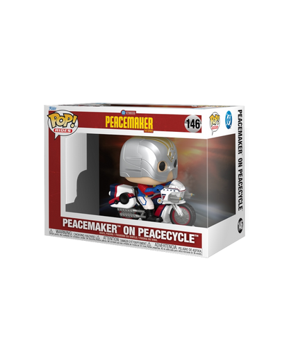Funko Pop! Rides 146 Peacemaker one Peacecycle (Pre-Order)