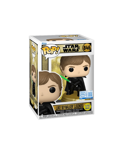 Funko Pop! 846 Luke Skywalker (Legends) | Special edition | Glows in the dark
