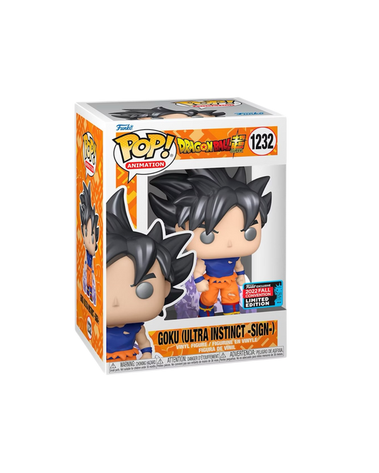 Funko Pop! 1232 Goku (Ultra Instinct -sign-) | Fall Convention 2022