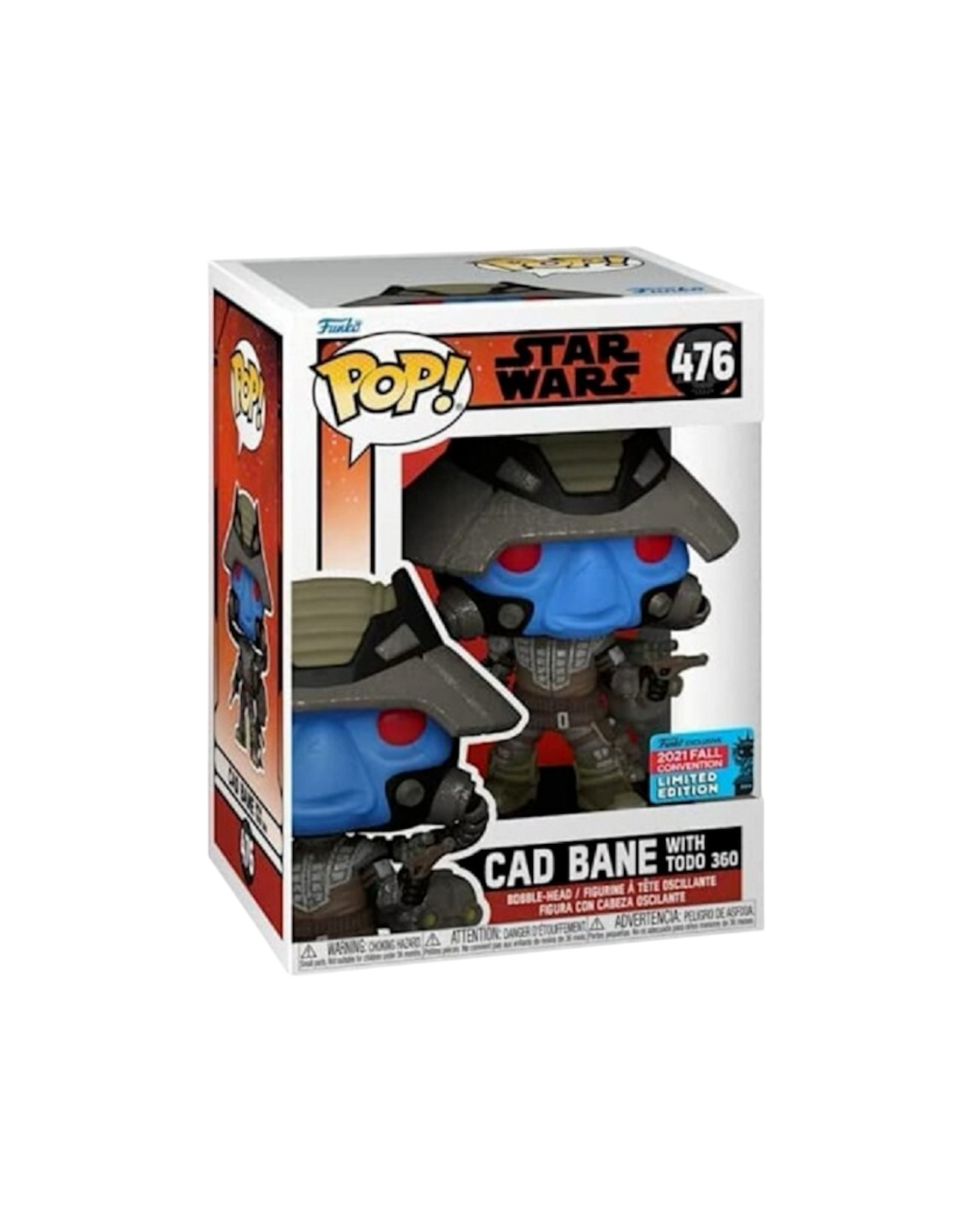 Funko Pop! 476 Cad Bane with Todo 360 | Fall Convention 2021