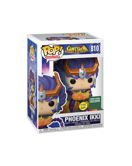 Funko Pop! 810 Phoenix Ikki | A Barnes & Noble | Glows in the Dark