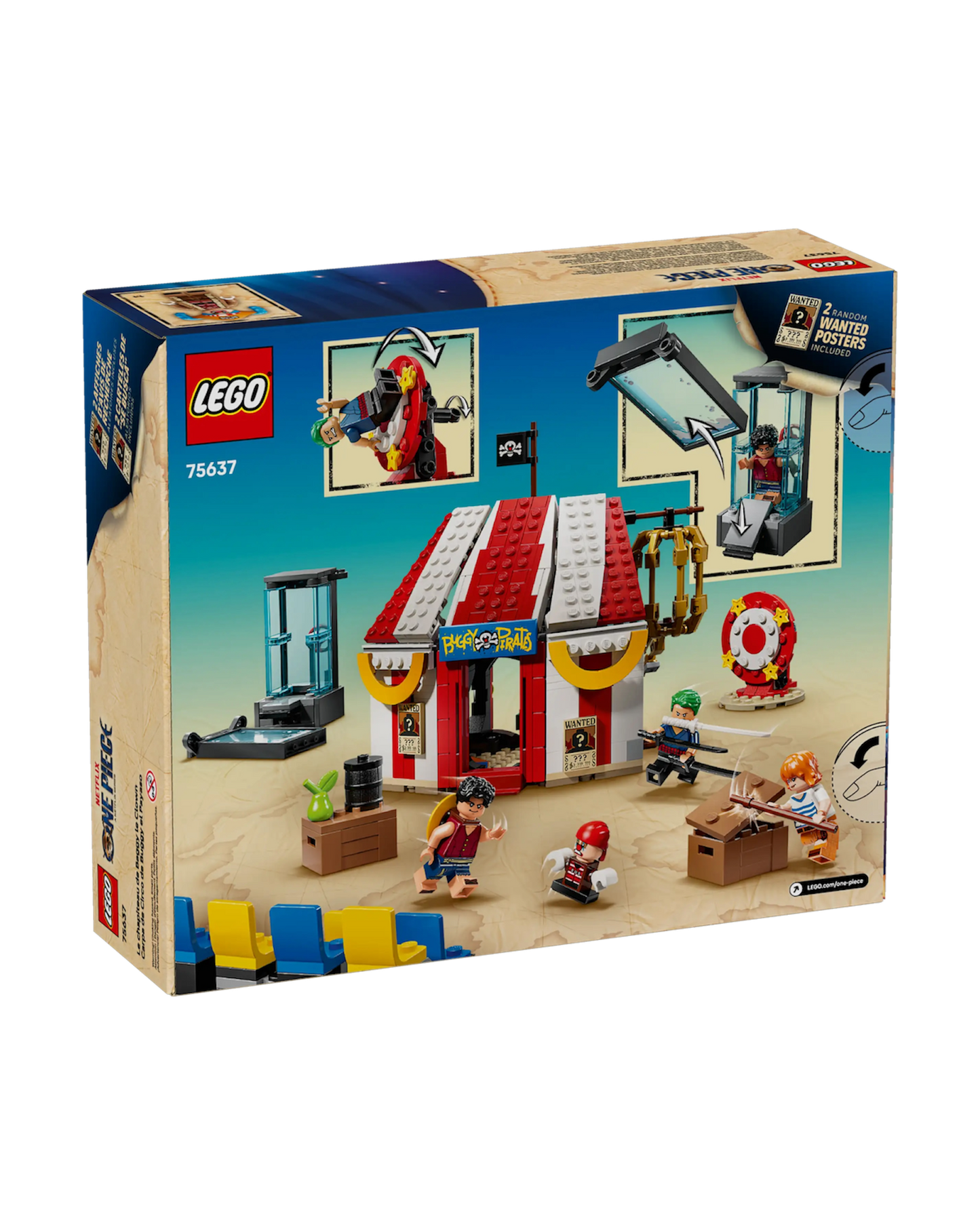 Lego One Piece | La tenda del circo di Bagy il Clown