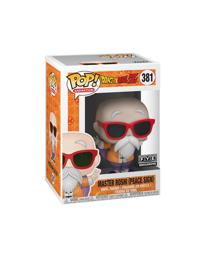 Funko Pop! 381 Master Roshi (Peace sign) | FYE exclusive