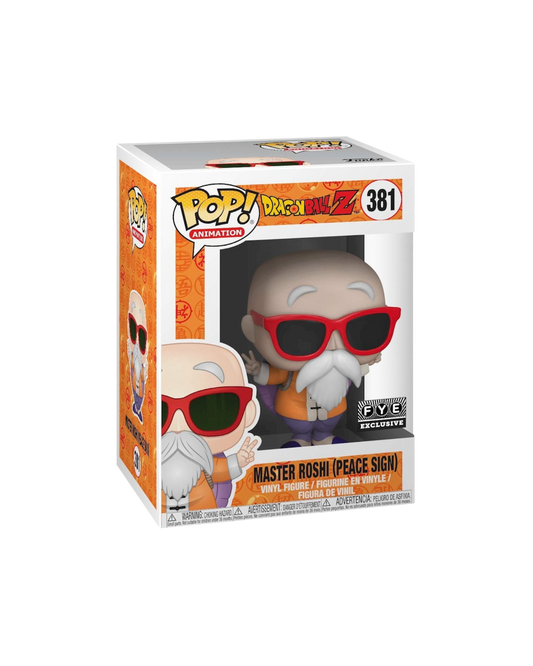 Funko Pop! 381 Master Roshi (Peace sign) | FYE exclusive