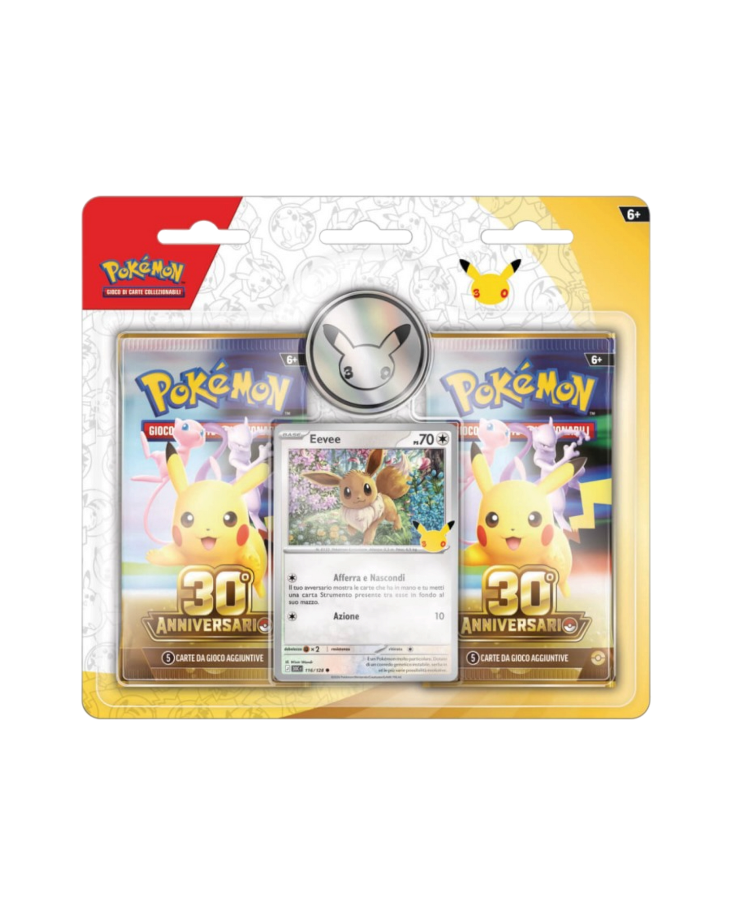 Pokémon 30th Anniversary Blister 2 bustine | Italiano (Pre-Order)