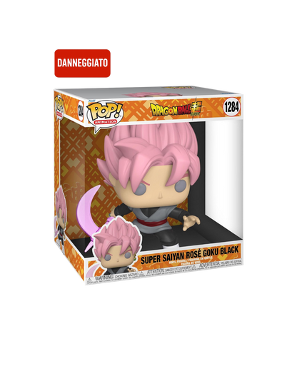 Funko Pop! 1284 Super Saiyan Rosè Goku Black | Jumbo (Scatola danneggiata)