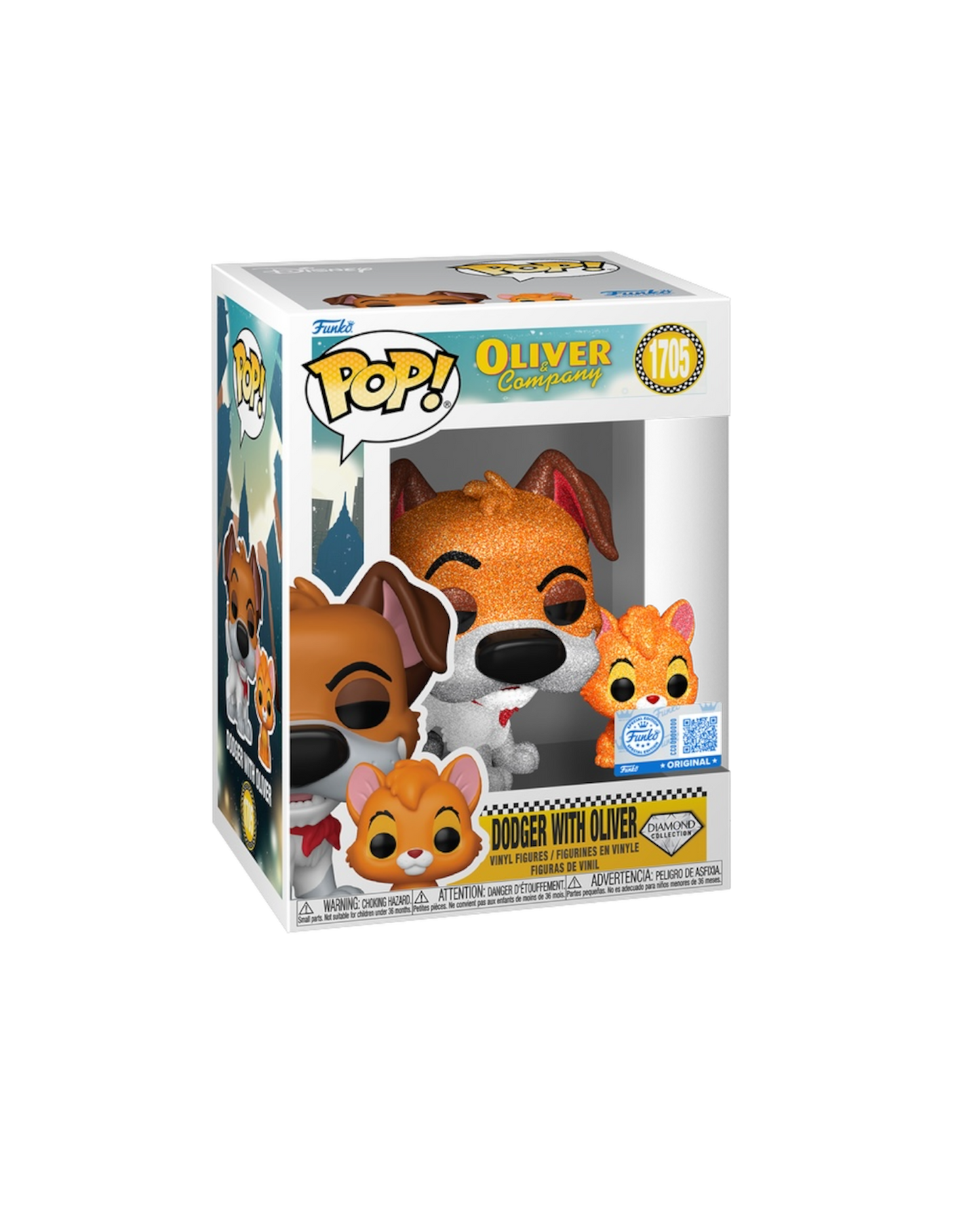 Funko Pop! 1705 Dodger with Oliver | Special edition | Diamond (Pre-Order)