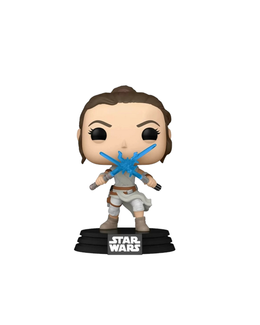 Funko Pop! 434 Rey (Two Lightsaders)