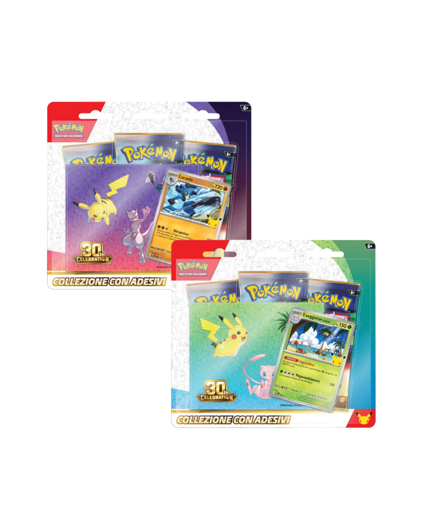 Pokémon 30th Anniversary Collezione con Adesivi | Italiano (Pre-Order)