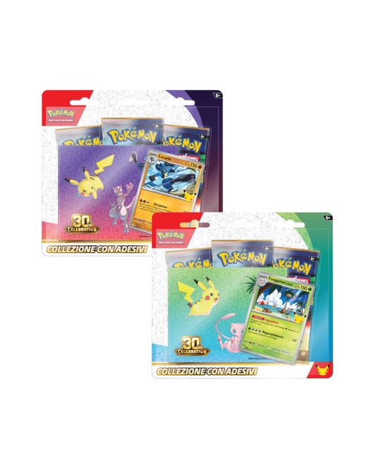 Pokémon 30th Anniversary Collezione con Adesivi | Italiano (Pre-Order)