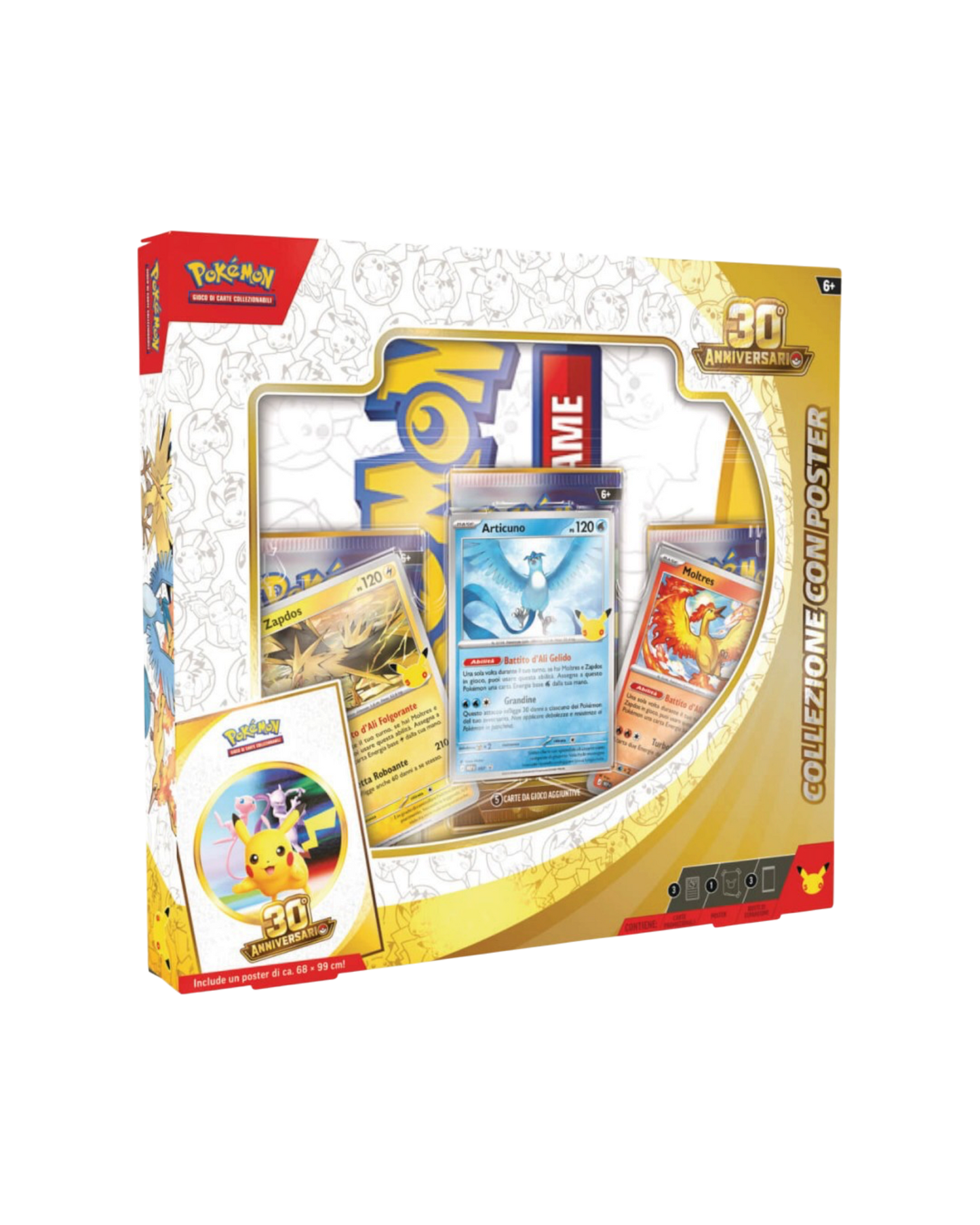 Pokémon 30th Anniversary Collezione con Poster | Italiano (Pre-Order)