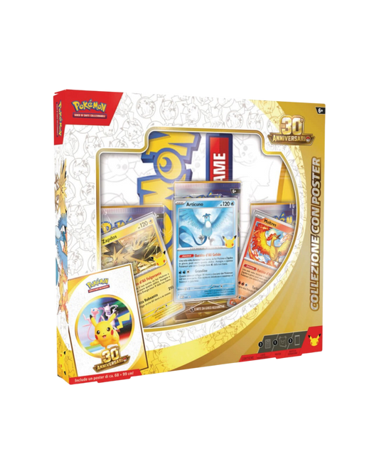 Pokémon 30th Anniversary Collezione con Poster | Italiano (Pre-Order)