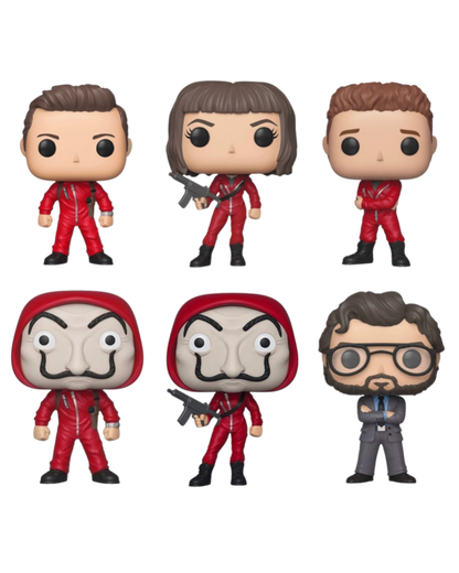 LOTTO UNICO Funko Pop! La Casa di Carta | Chase