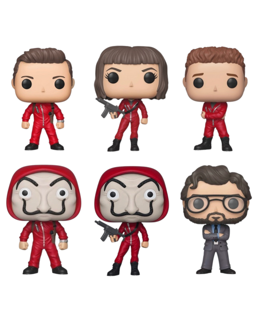 LOTTO UNICO Funko Pop! La Casa di Carta | Chase