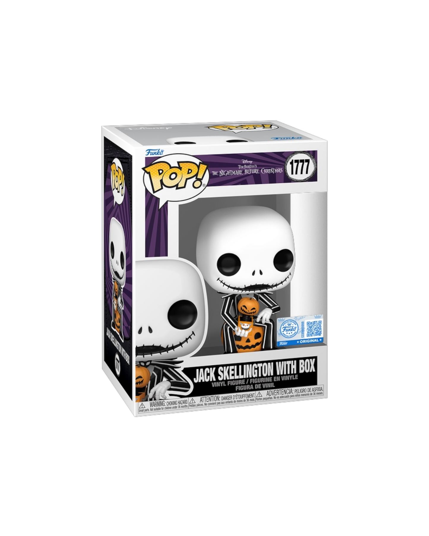 Funko Pop! 1777 Jack Skellington with box | Special edition (Pre-Order)