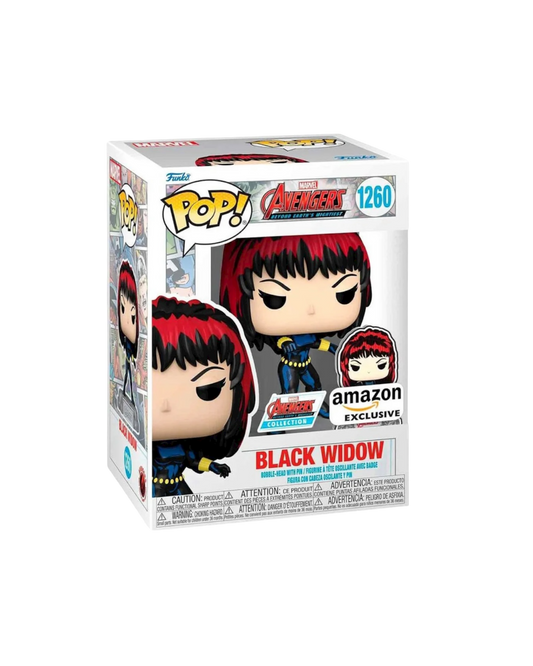 Funko Pop! 1260 Black Widow | Amazon Exclusive
