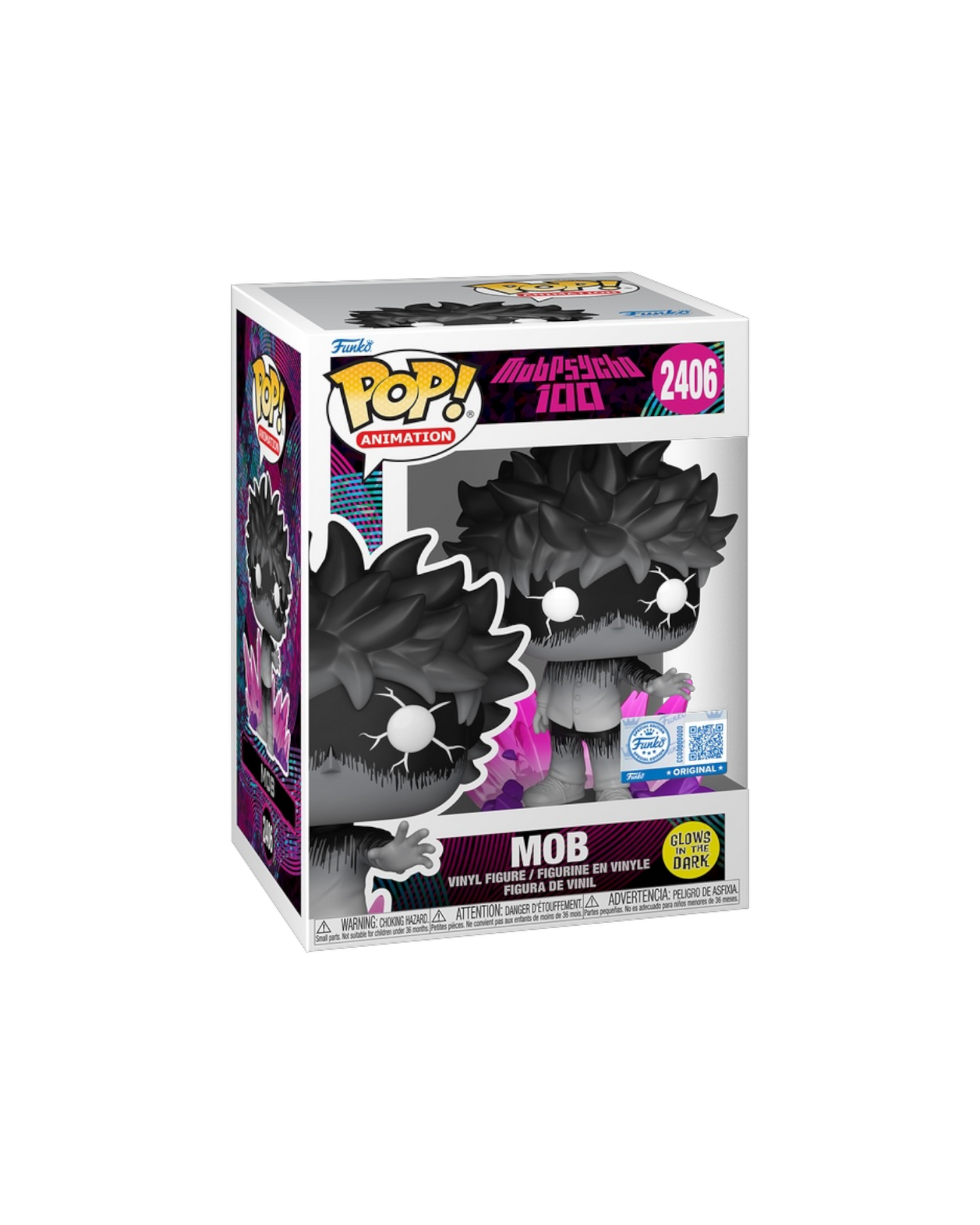 Funko Pop! 2406 Mob | Special edition | Glows in the dark (Pre-Order)