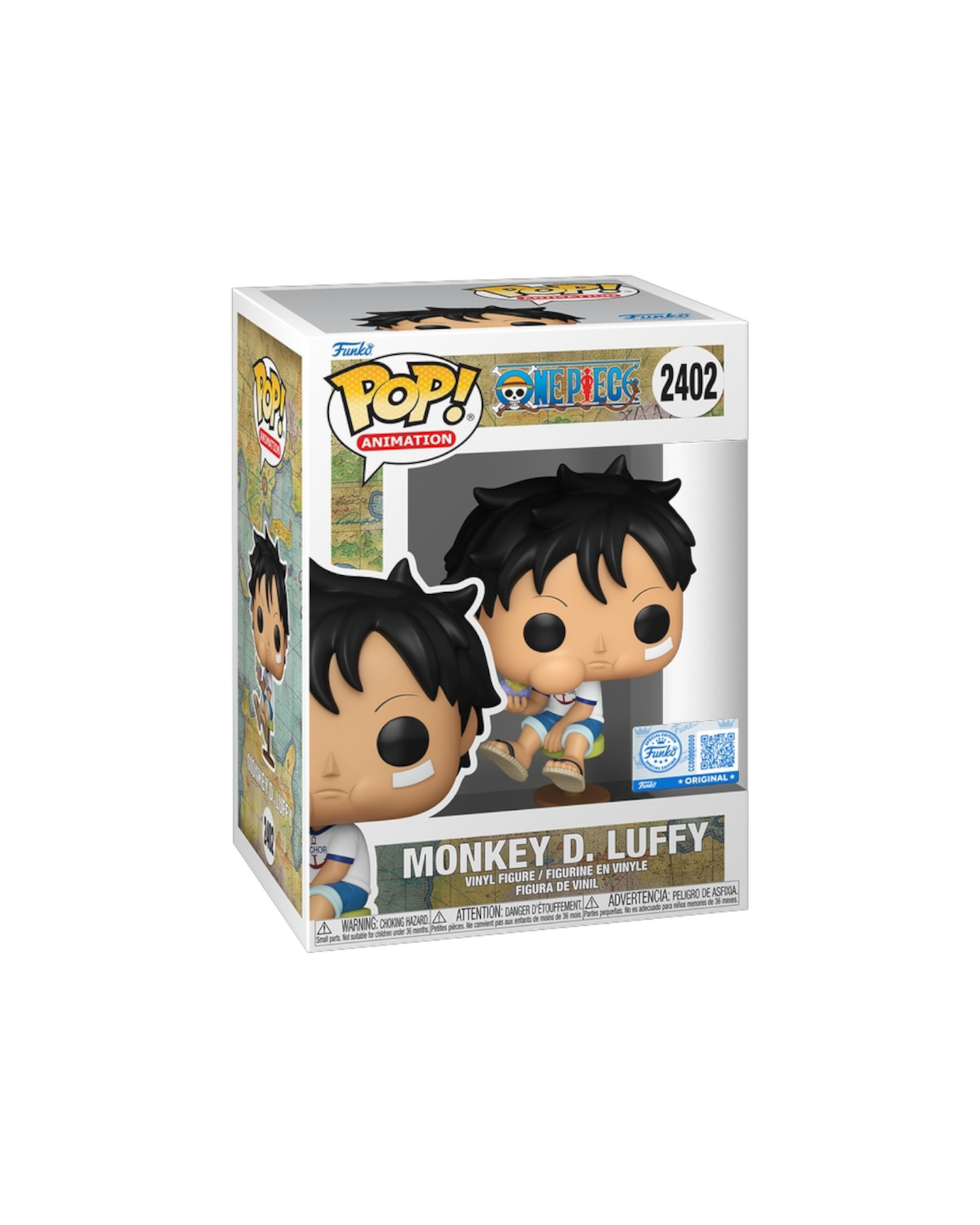 Funko Pop! 2402 Monkey D. Luffy eating Devil Fruit | Special edition (Pre-Order)