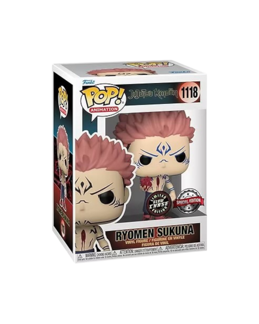 Funko Pop! 1118 Ryomen Sukuna | Chase | Glows in the Dark | Special Edition