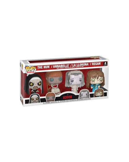 Funko Pop! 4 pack Horror The Nun / Annabelle / La Llorona / Regan (Pre-Order)