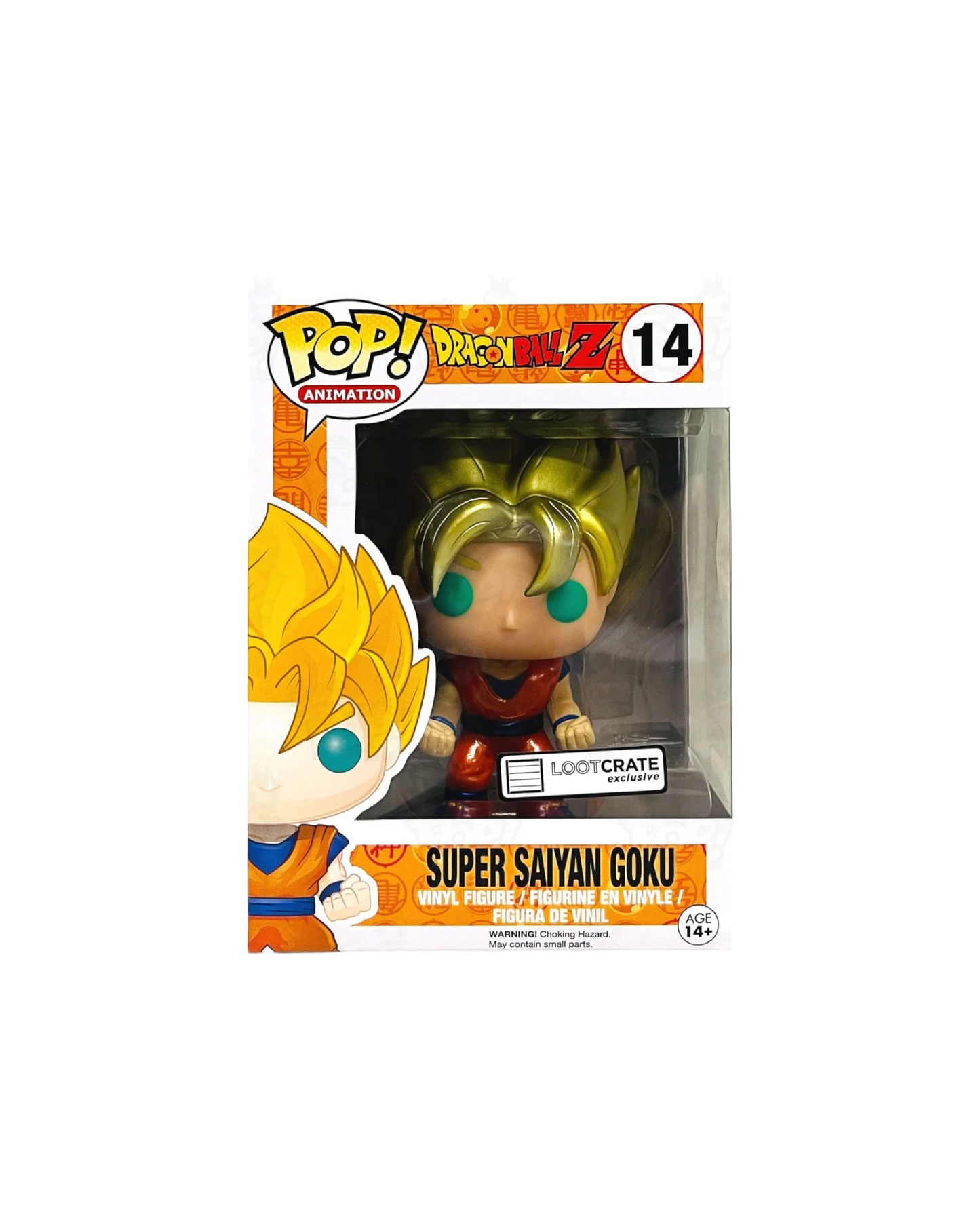 Funko Pop! 14 Super Saiyan Goku | Lootcrate exclusive