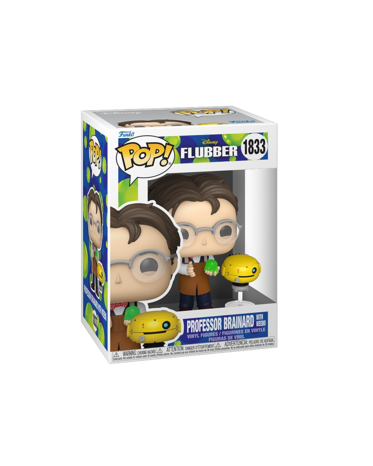 Funko Pop! 1833 Professor Brainard with Weebo (Pre-Order)