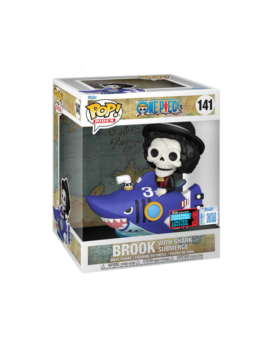 Funko Pop! 141 Brook with Shark Submerge | Special Edition | Fall Convention 2025