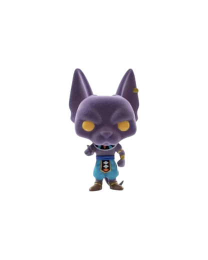 Funko Pop! 514 Beerus | Funimation exclusive | Flocked