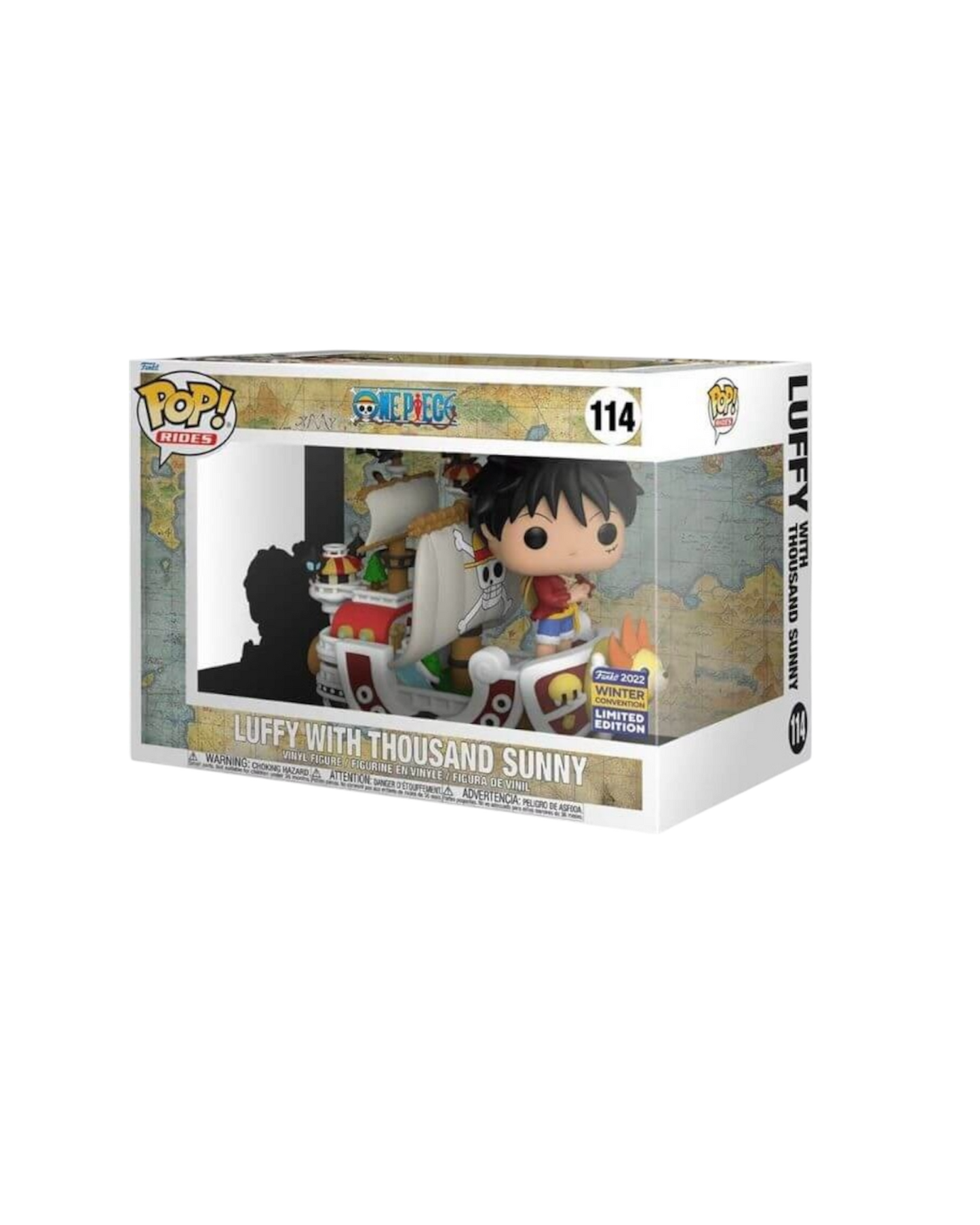 Funko Pop! 114 Luffy with Thousand Sunny | Winter Convention 2022