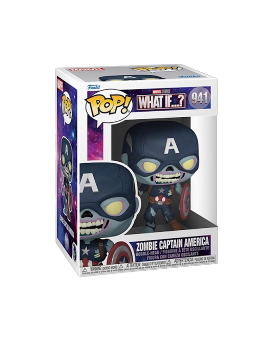 Funko Pop! 941 Zombie Captain America