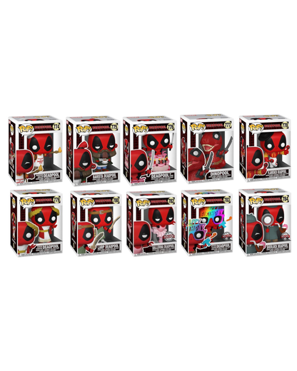 LOTTO UNICO Funko Pop! Deadpool | Special Edition