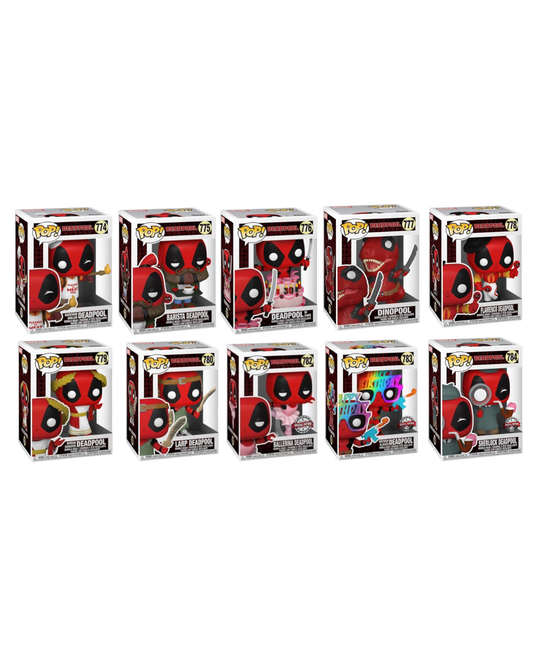 LOTTO UNICO Funko Pop! Deadpool | Special Edition