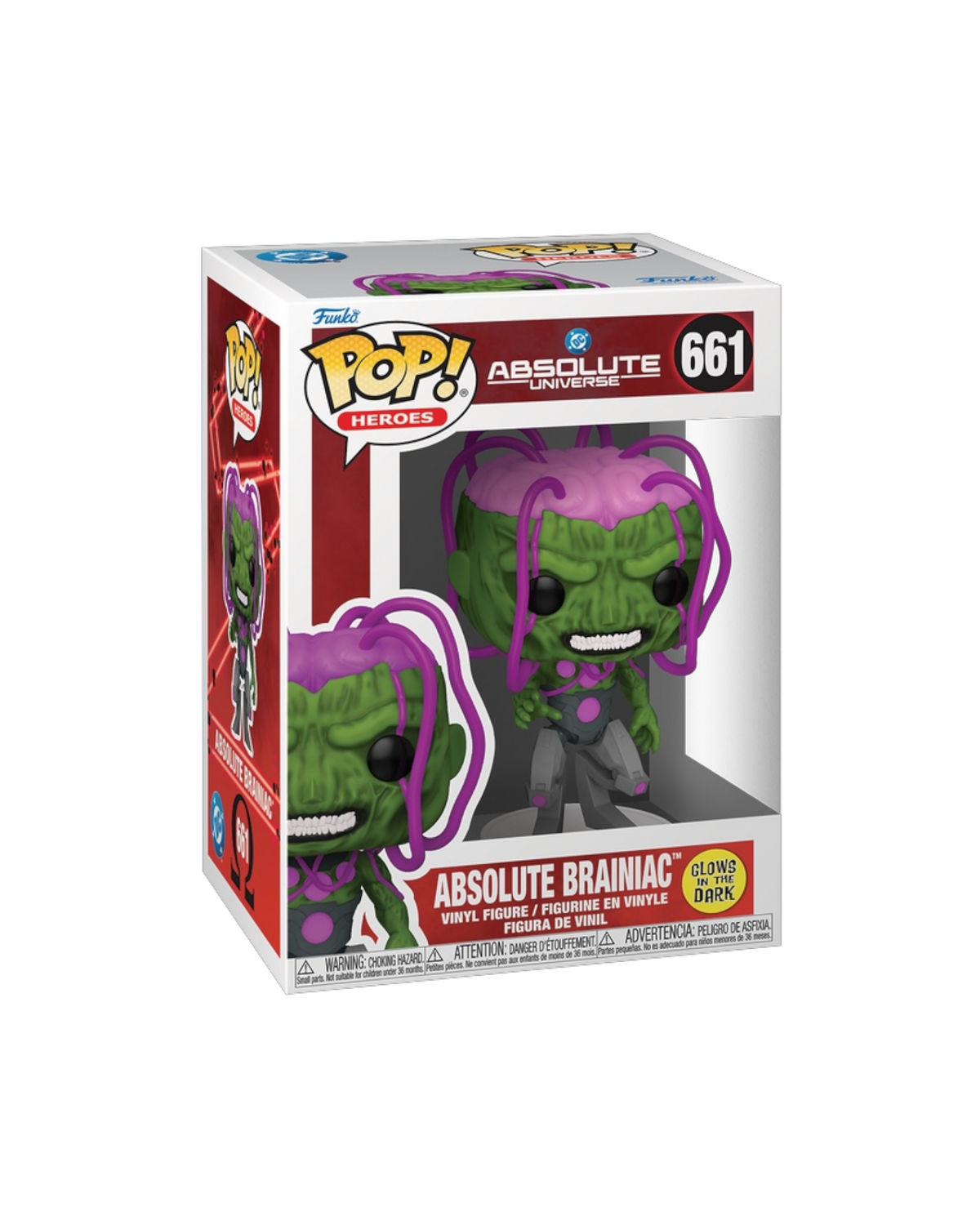 Funko Pop! 661 Absolute Brainiac | Glows in the dark (Pre-Order)