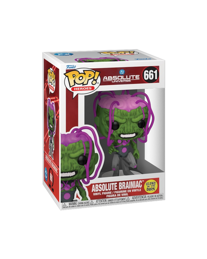 Funko Pop! 661 Absolute Brainiac | Glows in the dark (Pre-Order)
