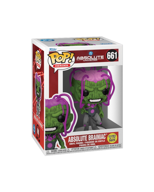 Funko Pop! 661 Absolute Brainiac | Glows in the dark (Pre-Order)