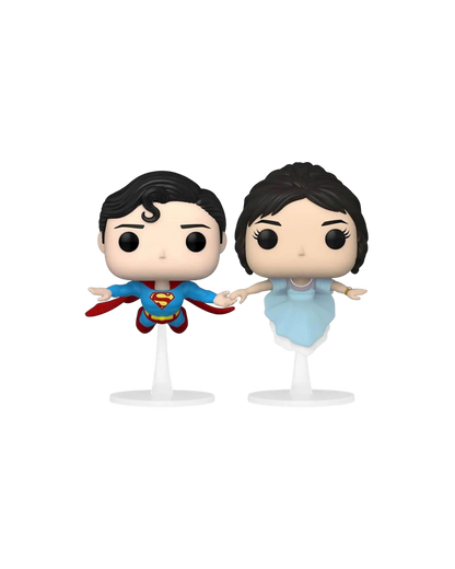 Funko Pop! 2 pack Superman & Lois flying | Zavvi Exclusive