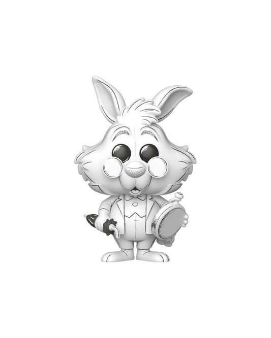 Funko Pop! 1650 White Rabbit | Sketched (Pre-Order)