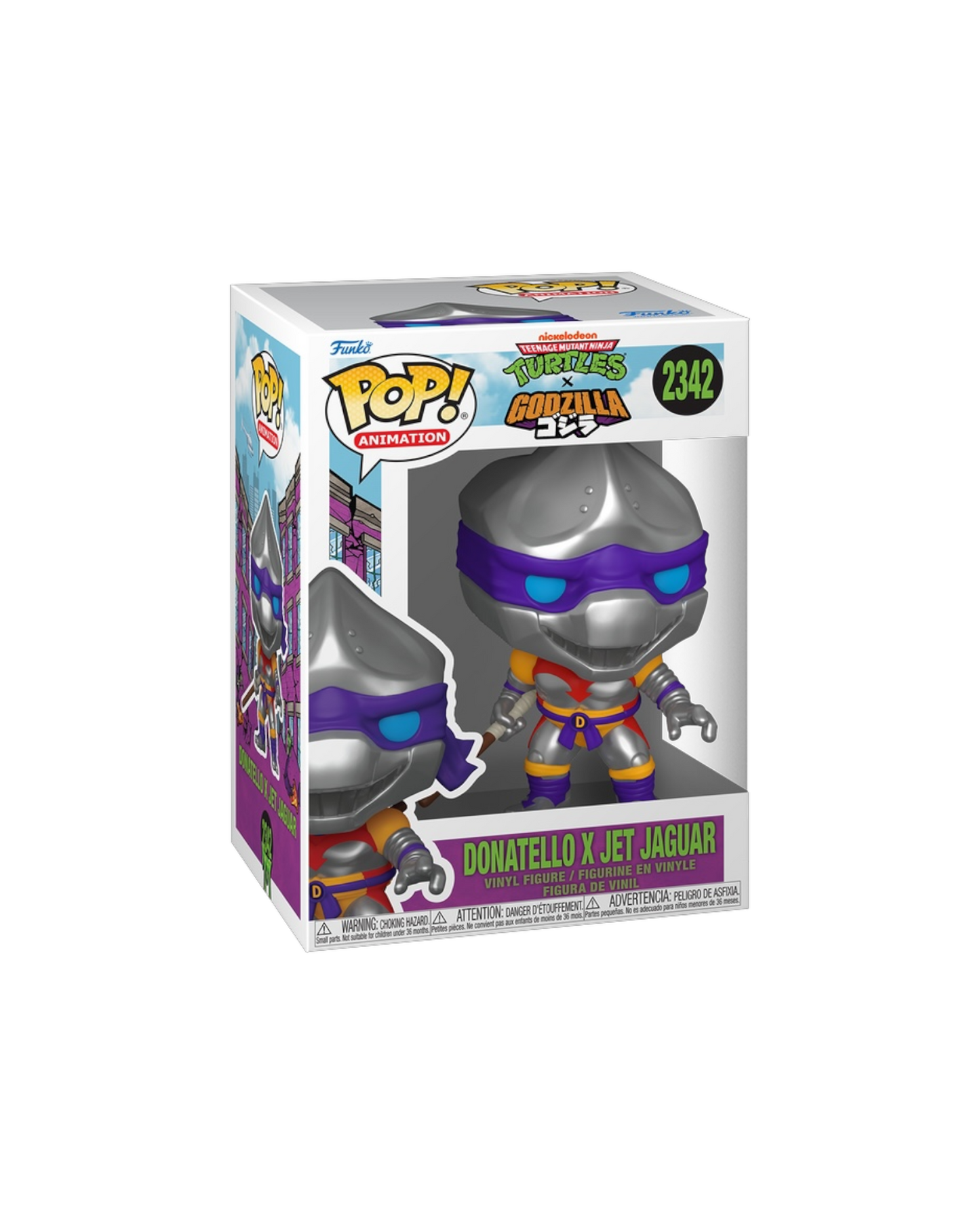 Funko Pop! 2342 Donatello x Jet Jaguar (Pre-Order)