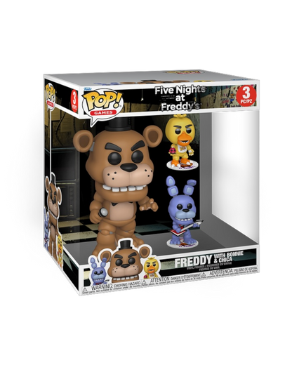 Funko Pop! Jumbo 3 pack Freddy with Bonnie & Chica (Pre-Order)
